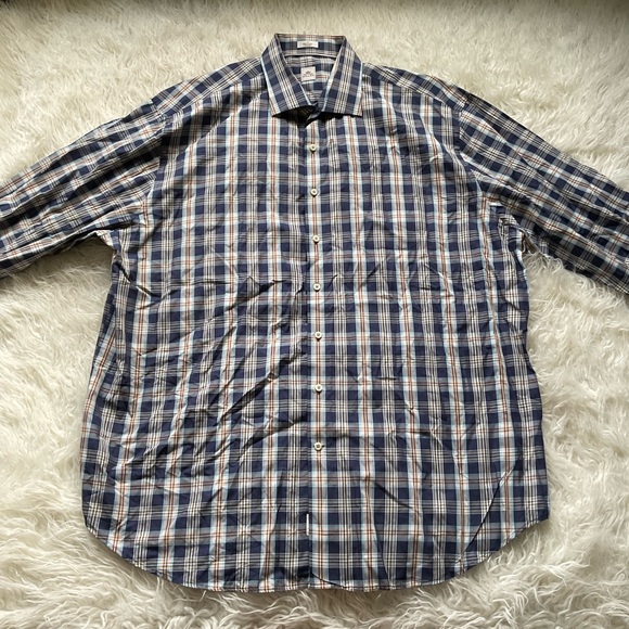 Peter Millar Tartan Check Plaid Button Down‎ Shirt - Picture 1 of 5